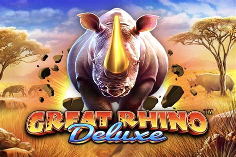 Jogar Great Rhino Deluxe com Dinheiro Real